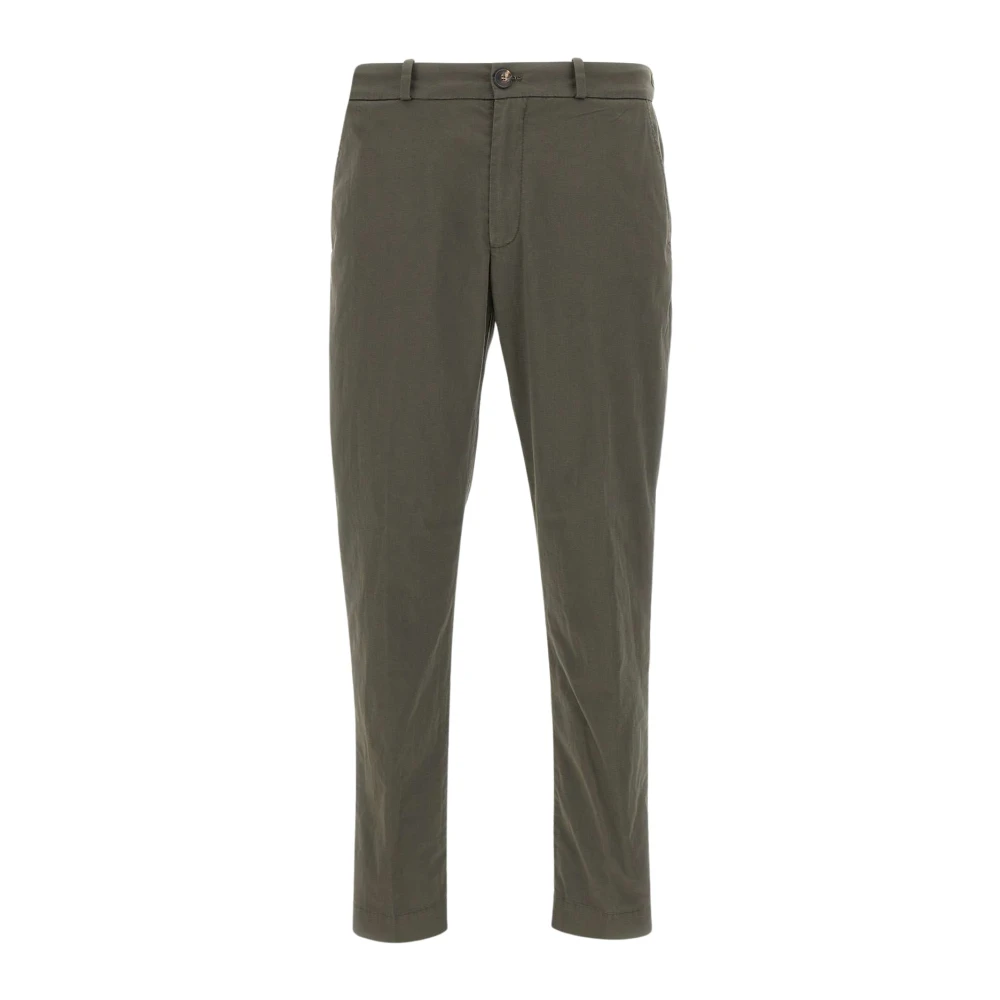 Rrd Men's Green Chinos, L, Cottech Chino Jo
