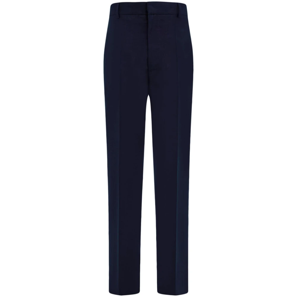 Salvatore Ferragamo Stijlvolle Broek voor Mannen Blue Heren