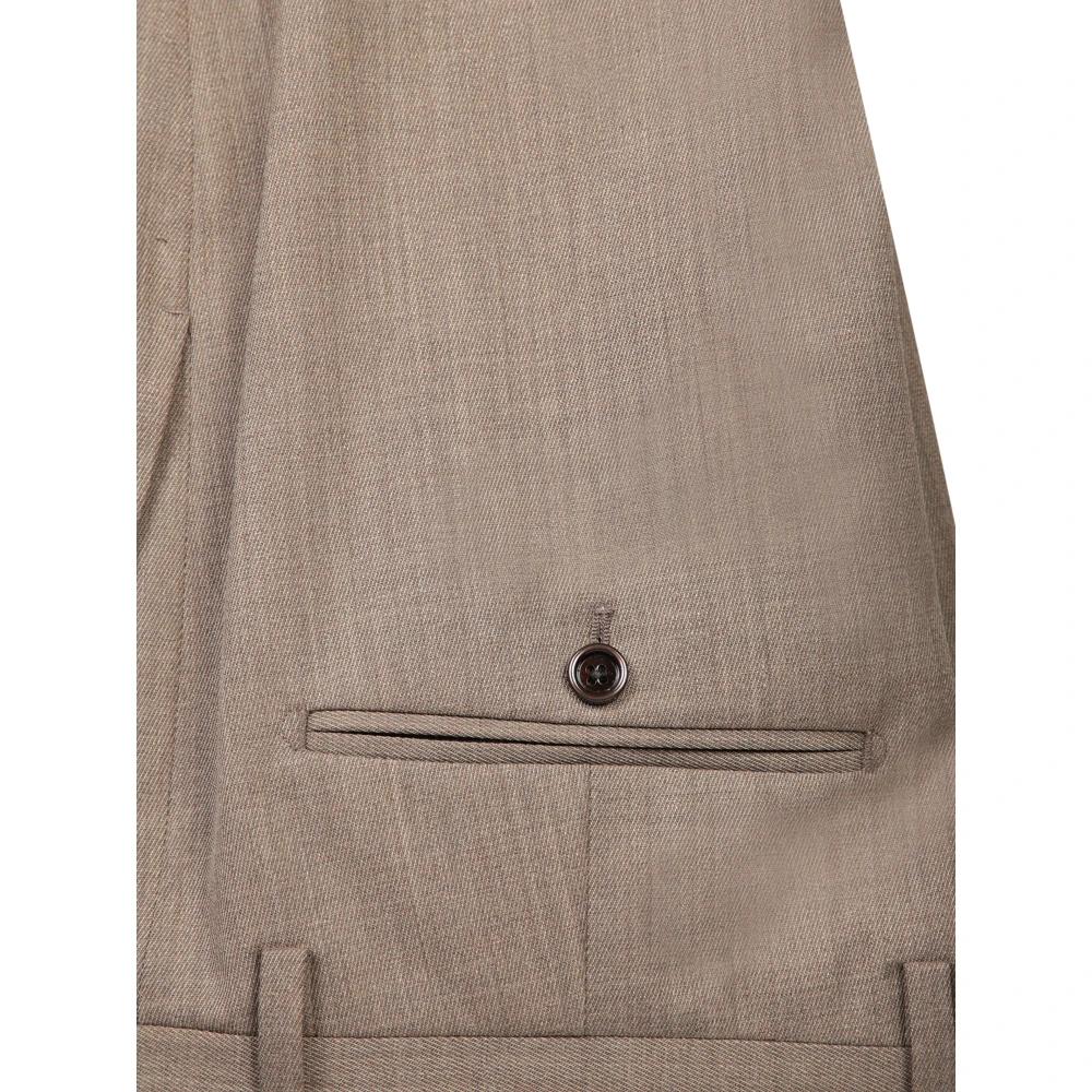 Lardini Beige Pak voor Mannen Beige Heren