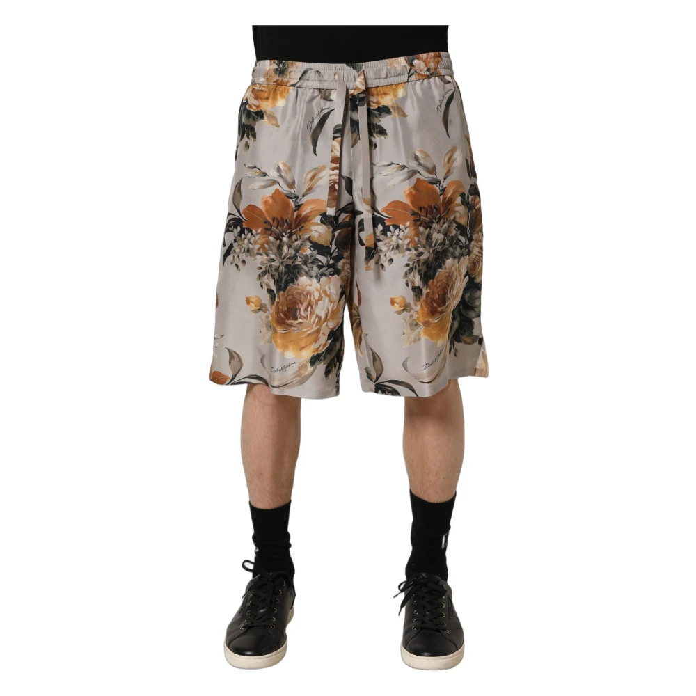 Dolce & Gabbana Men's Beige Bermuda Shorts - Casual Shorts - L - Shorts