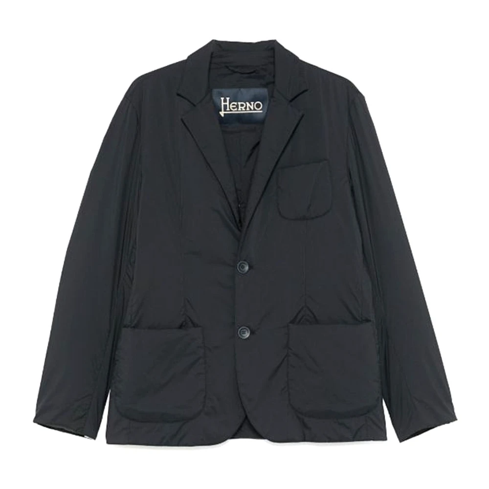 Herno Uomo Blu Giacche, M, New,