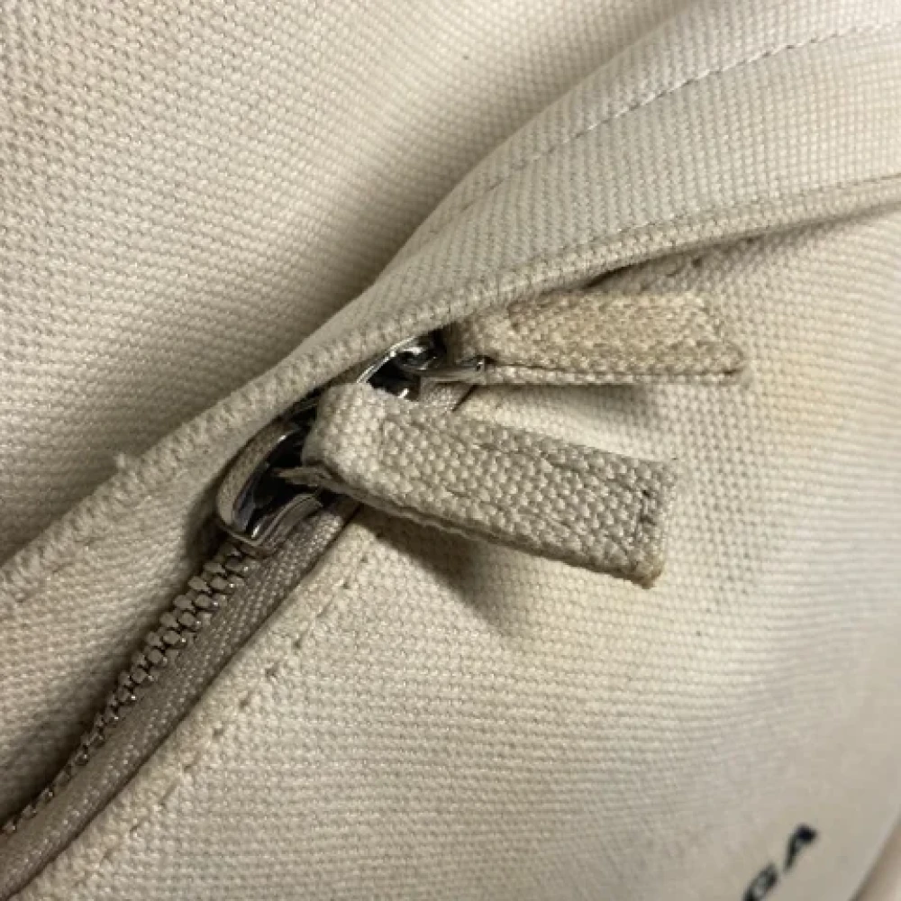 Balenciaga Vintage Pre-owned Canvas backpacks Beige Dames