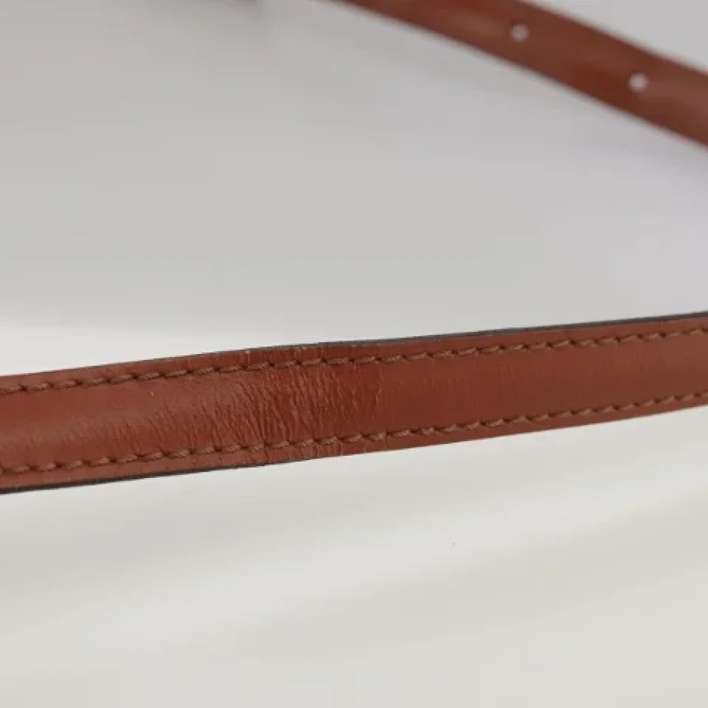 Louis Vuitton Vintage Pre-owned Leather shoulder-bags Brown Dames
