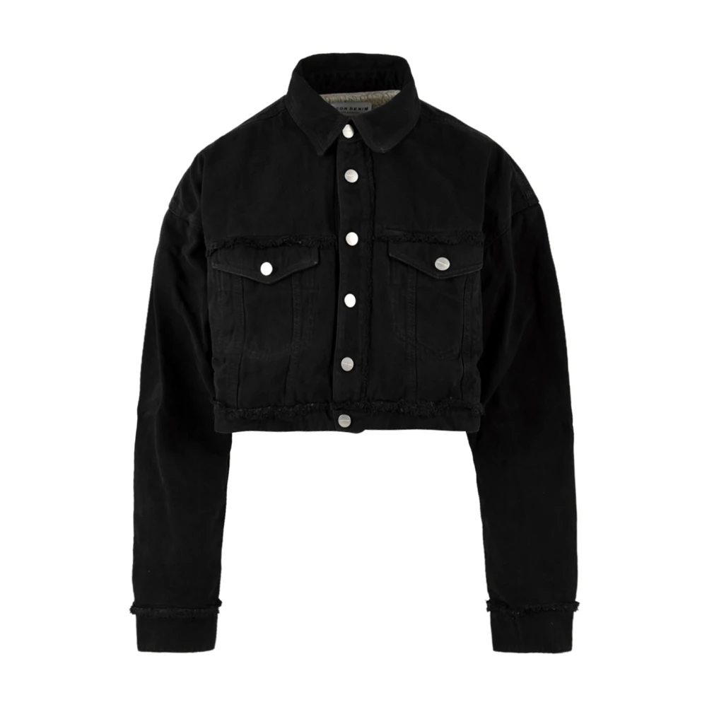 Icon Denim Women's Black Los Angeles Denim Jacket
