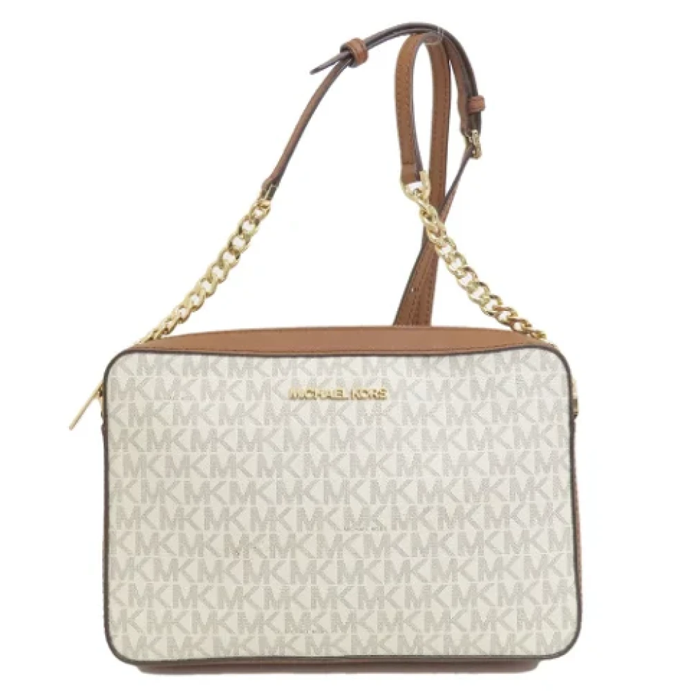 Michael Kors Pre-owned Plastic shoulder-bags Brown Dames