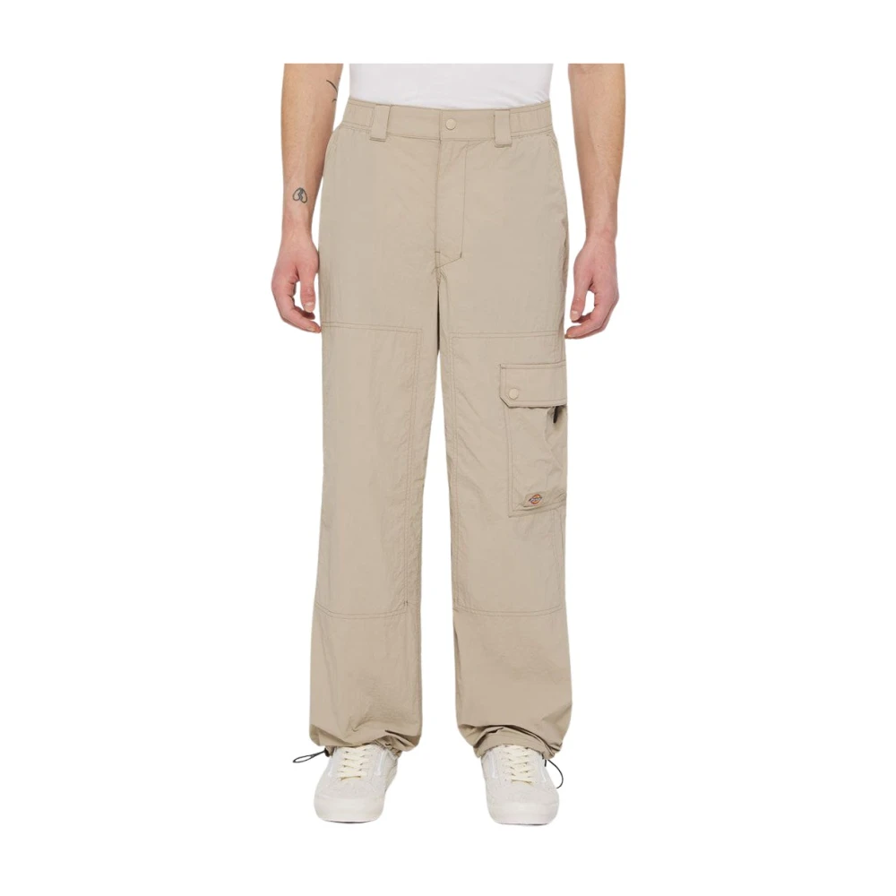 Dickies Andningsbara Nylon Cargo Byxor Beige, Herr