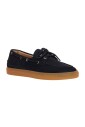 blauwe-suede-veterschoenen-elegant-model