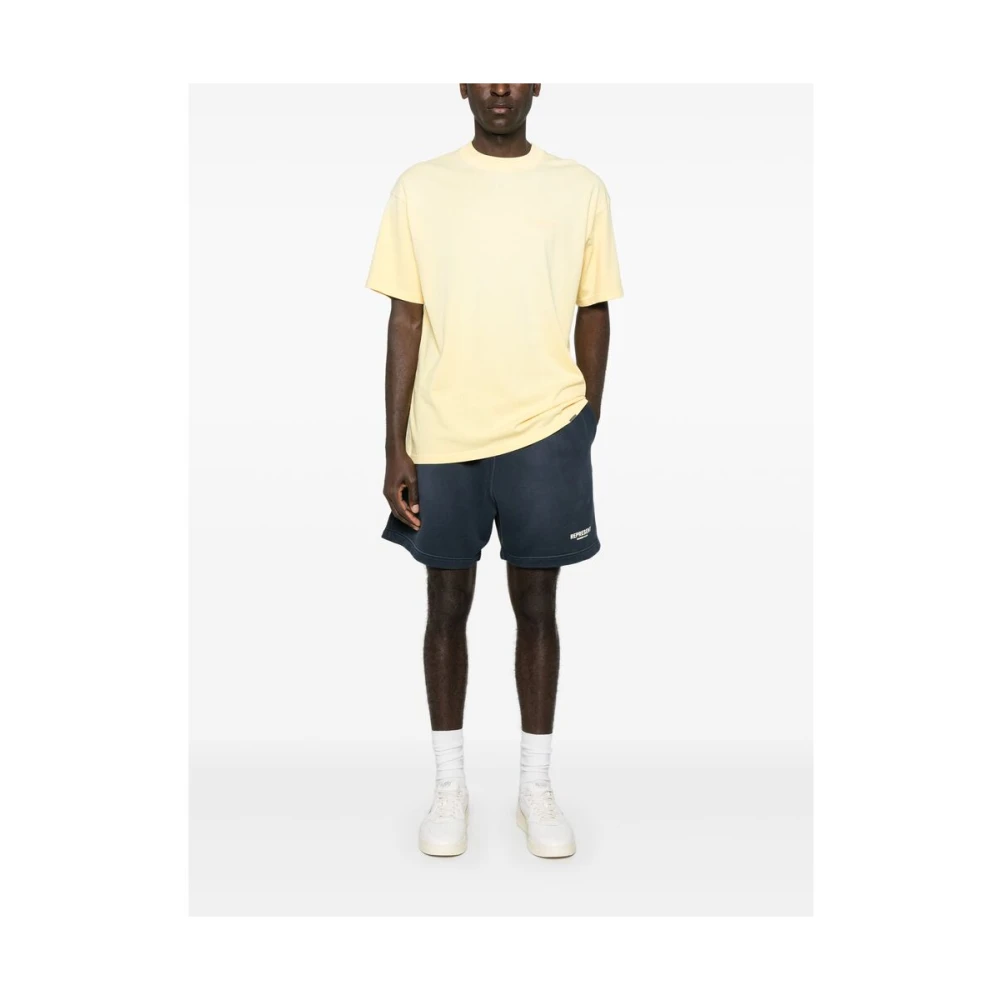 Represent Shorts met elastische tailleband Blue Heren
