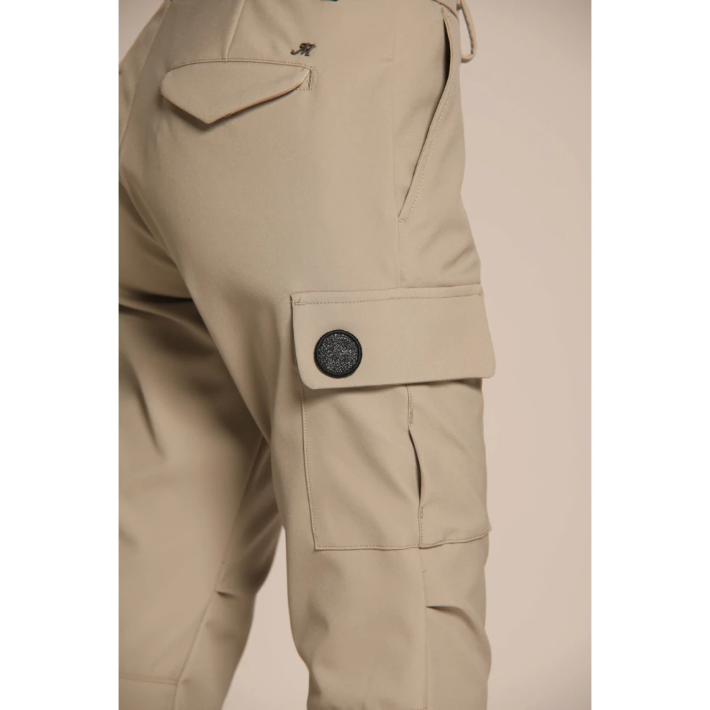 Mason's Curvy Fit Winter Cargo Broek Beige Dames