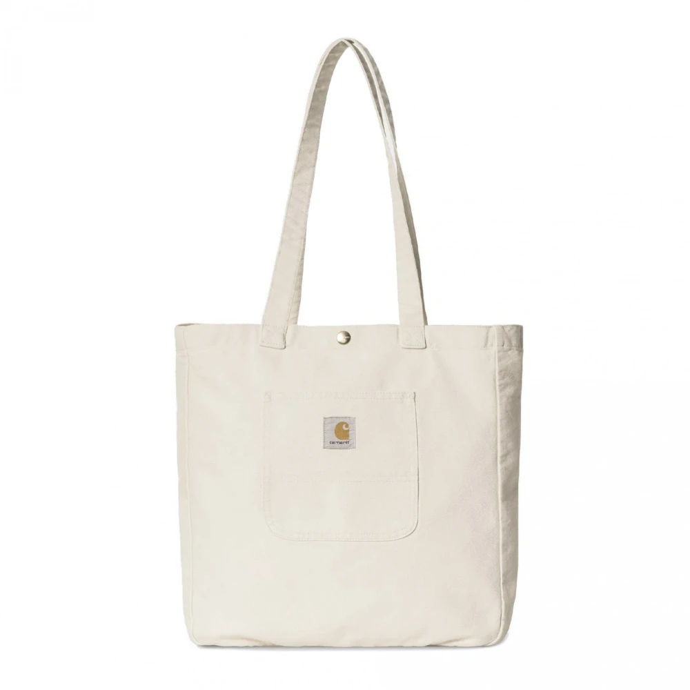 Carhartt Wip Salt Stone Washed Tote Bag Beige, Herr