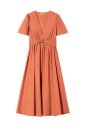 robe-en-popeline-de-coton-avec-boucle-oval-t