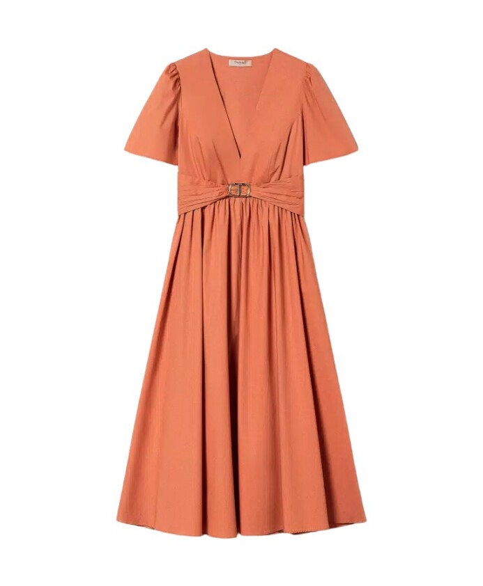 robe-en-popeline-de-coton-avec-boucle-oval-t