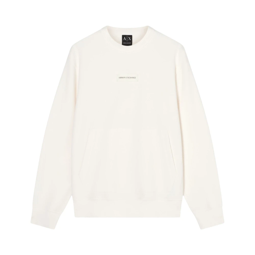 Armani Exchange Hombre Beige Sudaderas, Talla: Xs