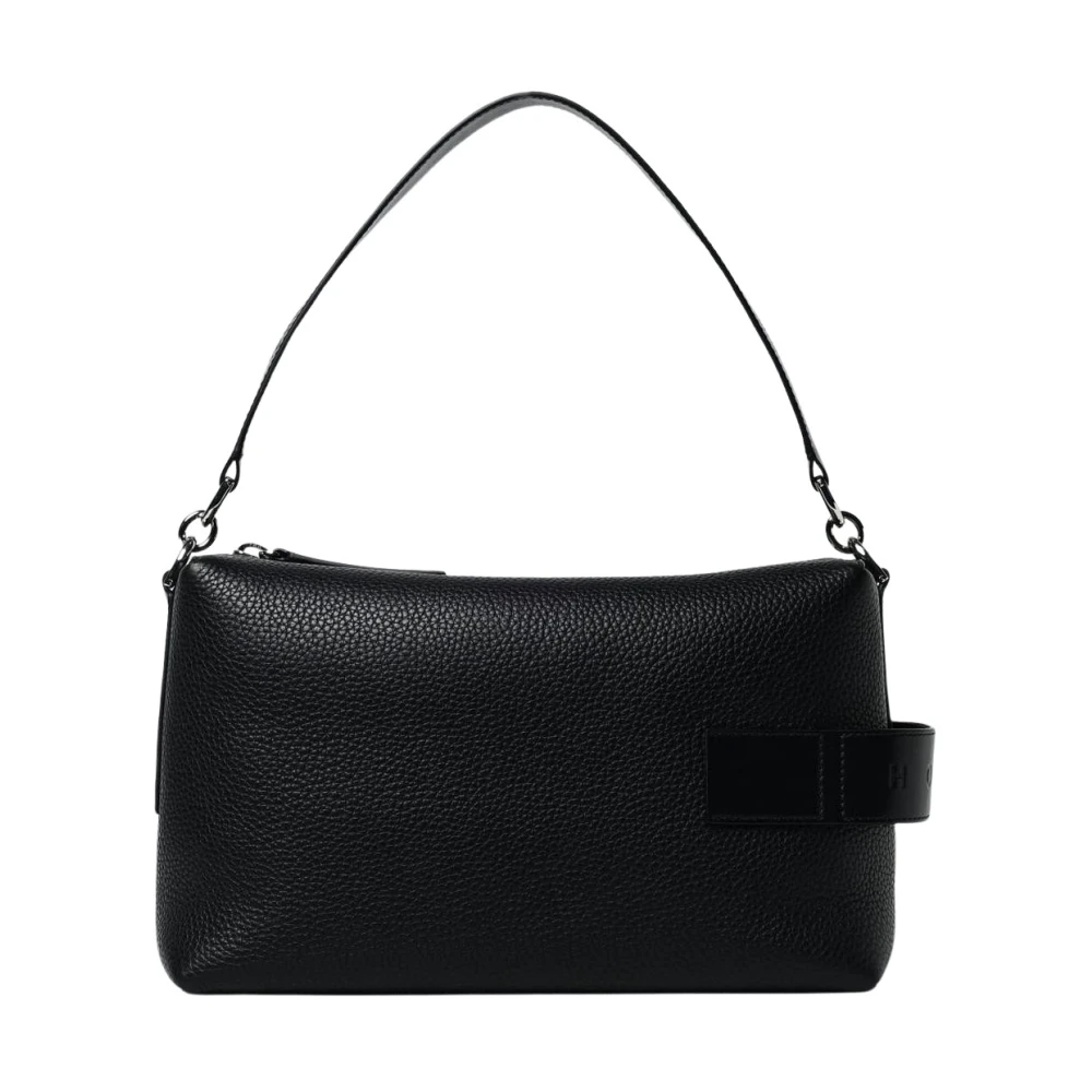 Hogan Women's Black Leather Shoulder Bag