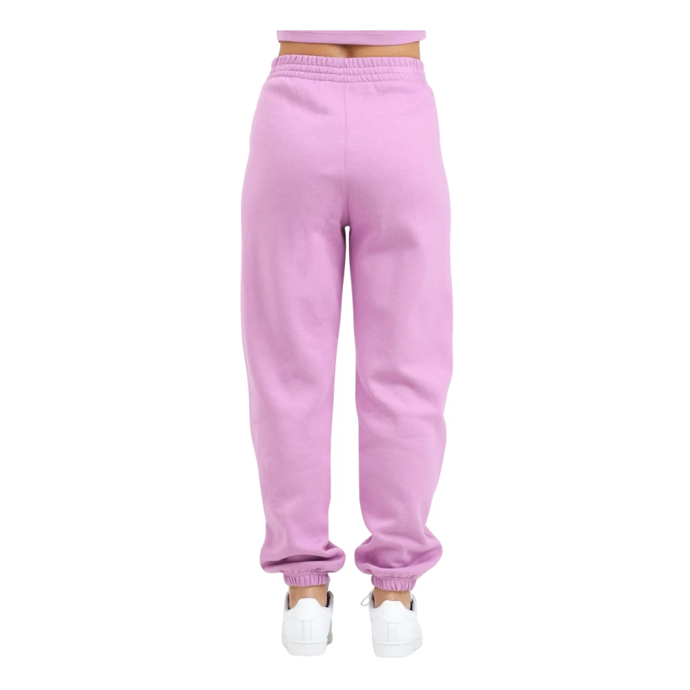 adidas Originals Essentials Fleece Loose Paarse Sportbroek Purple Dames