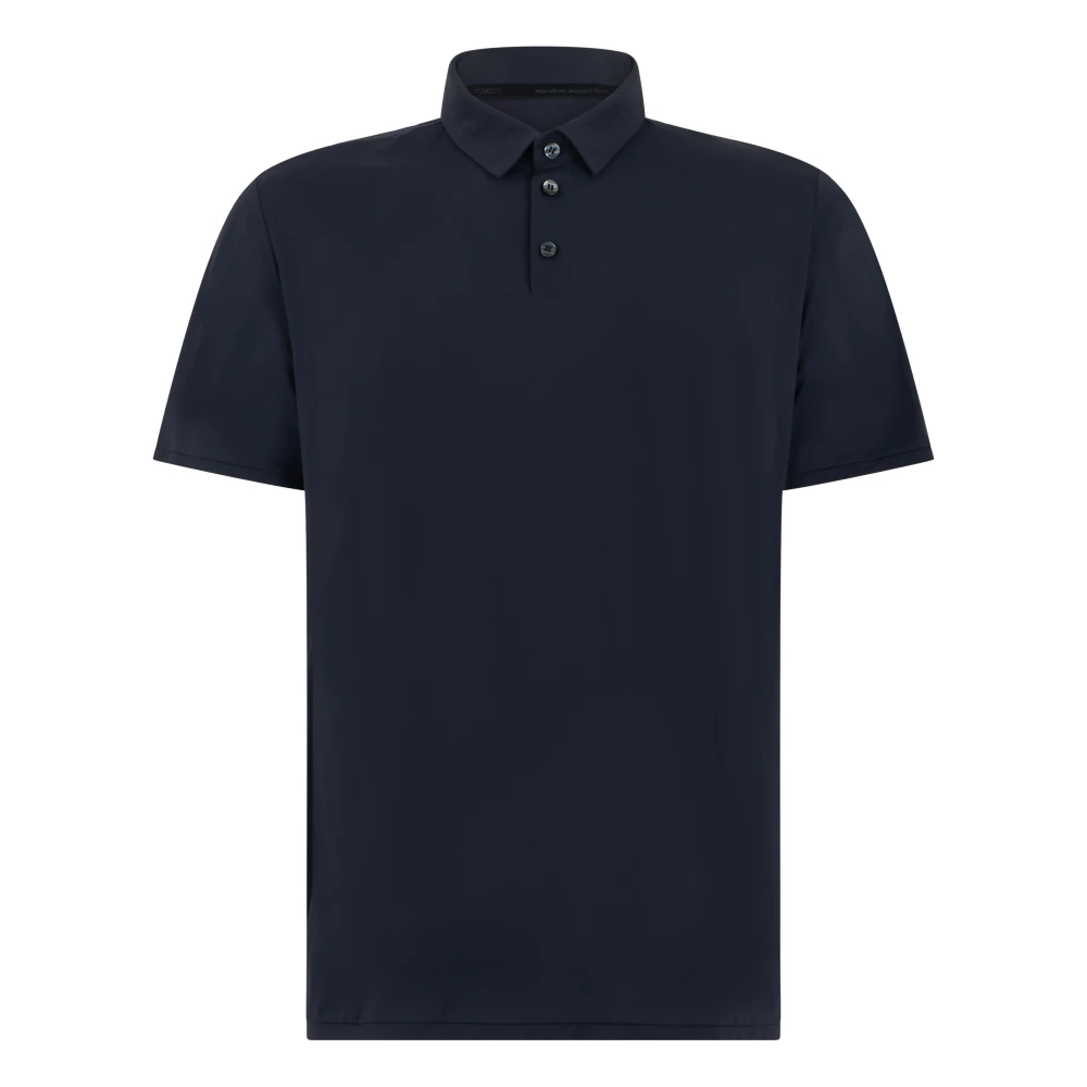 Rrd Men's Blue Short Sleeve Polo - Polo Shirts - Xl - Tops