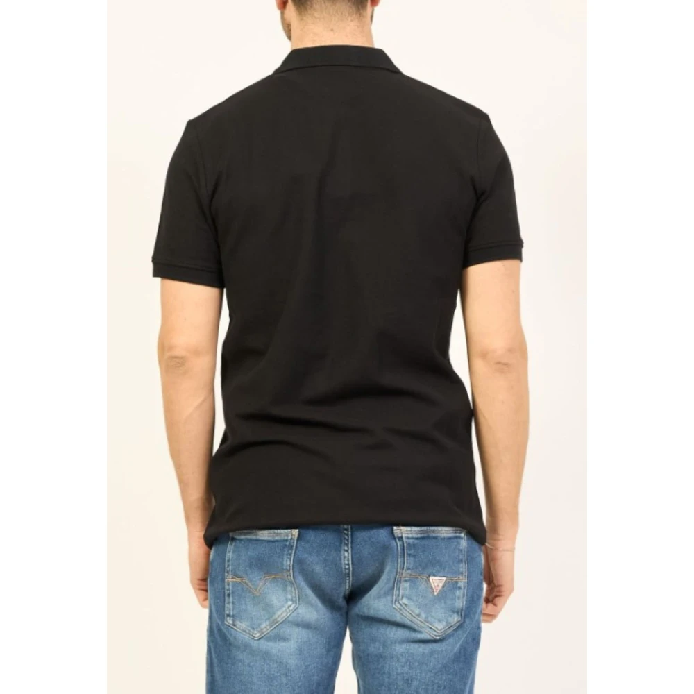 John Richmond Heren Polo Shirt Klassieke Stijl Black Heren