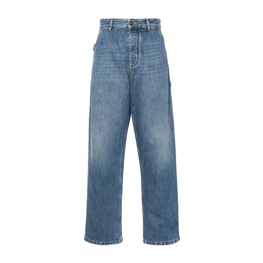 Bottega Veneta Mid Blue Jeans voor Mannen Blue Dames