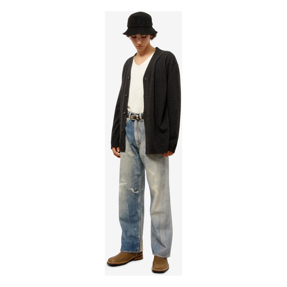 Our Legacy Stijlvolle Cardigan voor Mannen Gray Heren