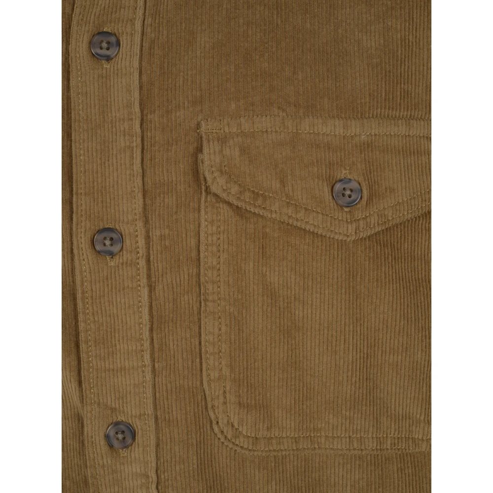 Patagonia Ribfluwelen Herenoverhemd Brown Heren