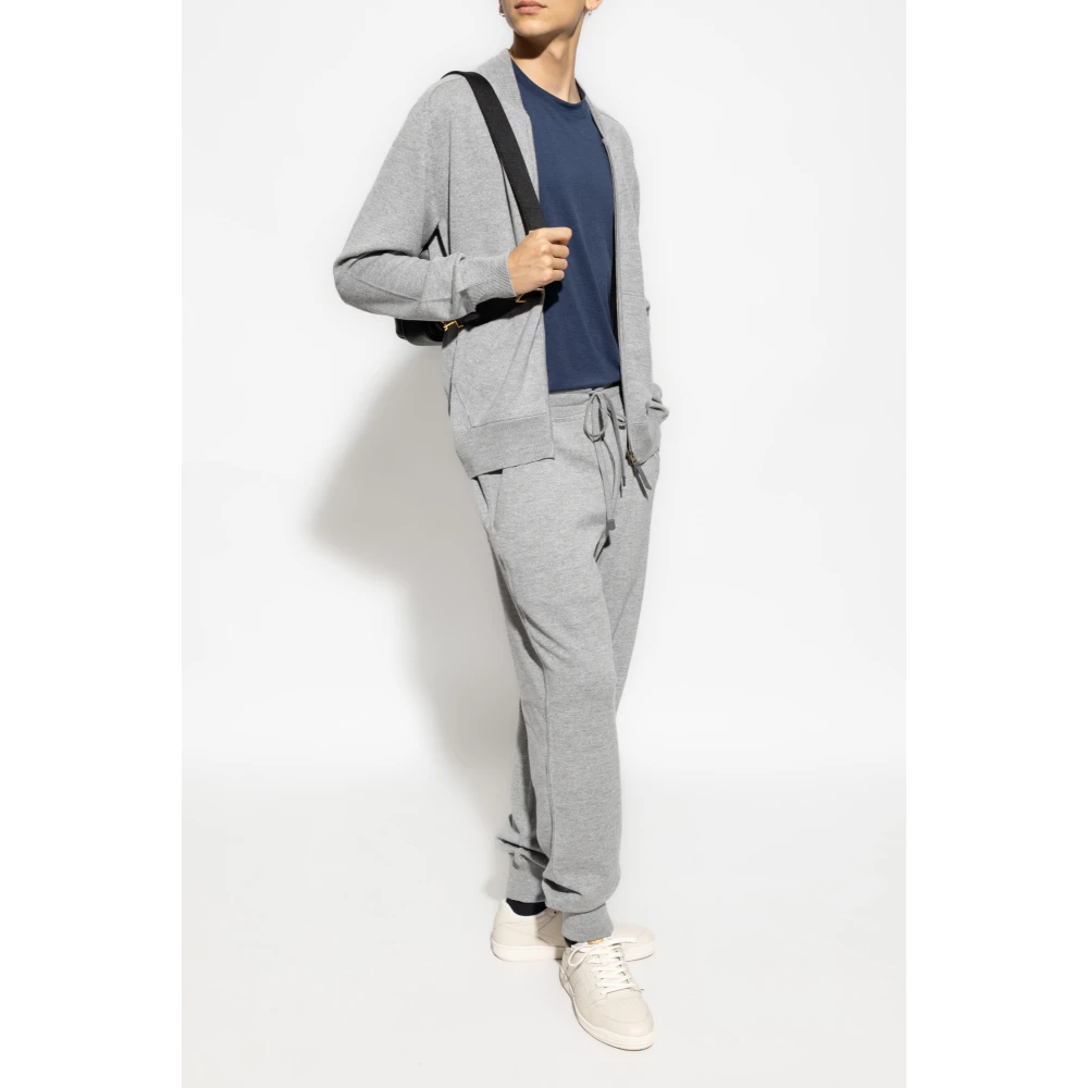 Tom Ford Sweatpants Gray Heren