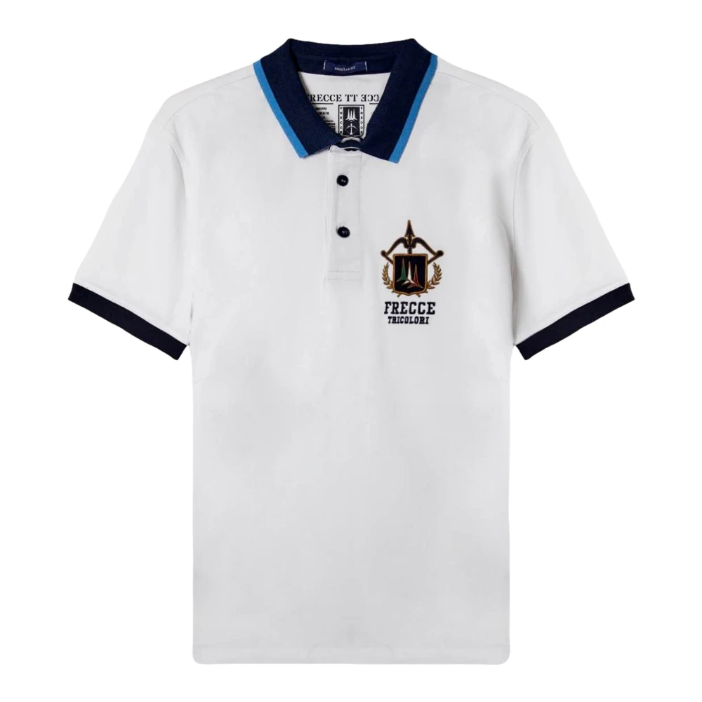 Aeronautica Militare Uomo Bianco Top, M, New,