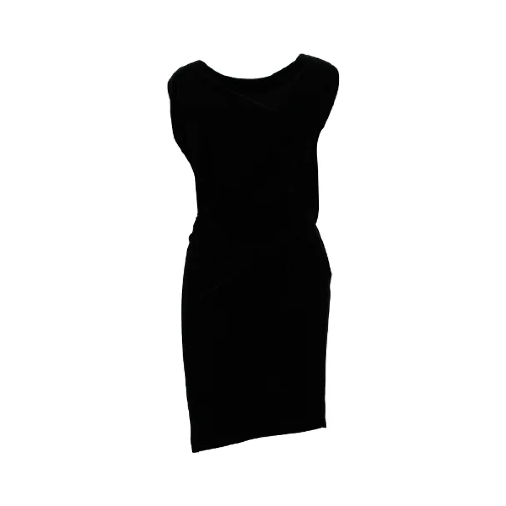 Jil Sander Pre-owned Velvet dresses Black Dames