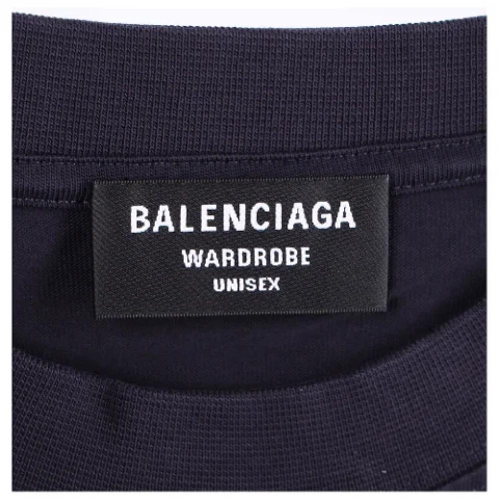 Balenciaga Cotton tops Blue Dames
