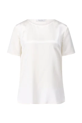 Sidens T-shirt med tidlös elegans