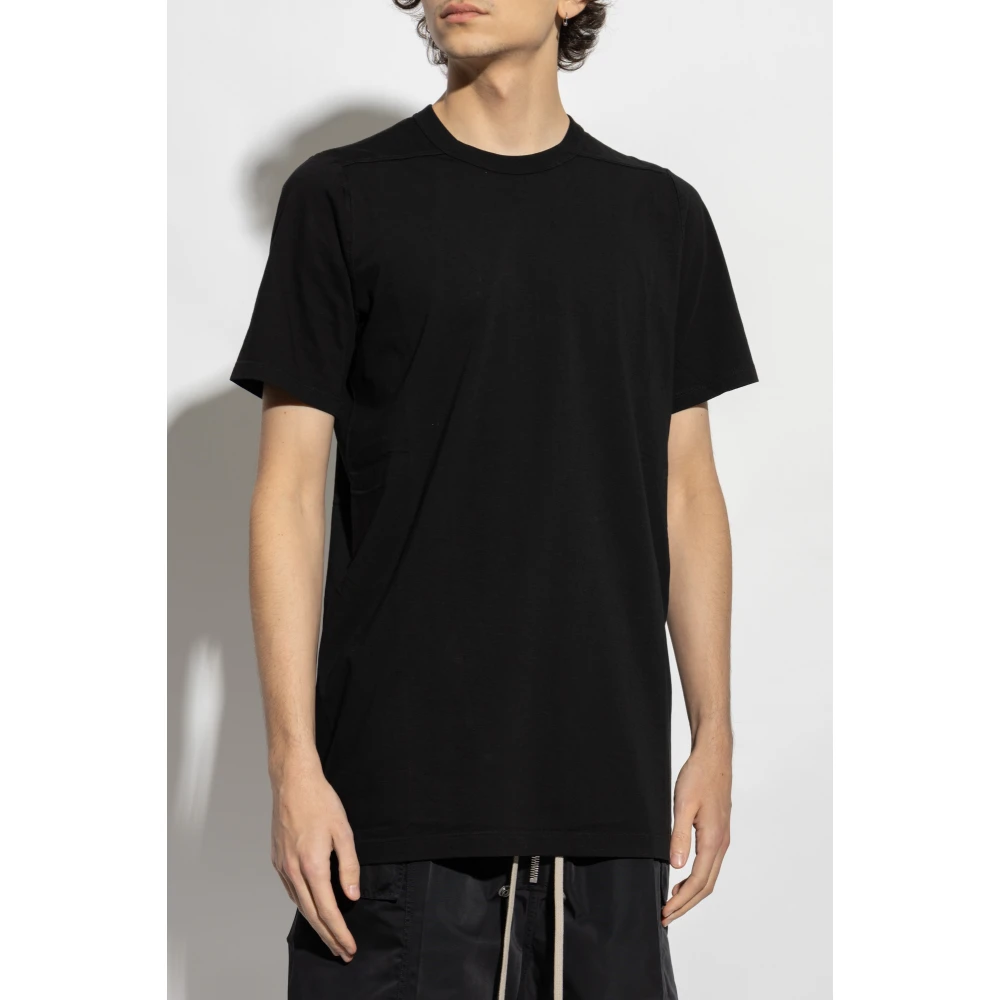 Rick Owens Jumbo SS T-Shirt Black Heren