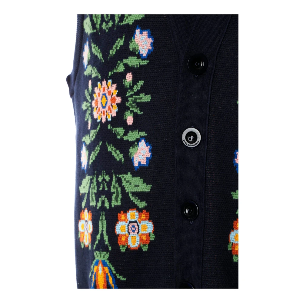Drole de Monsieur Cardigans Blue Heren
