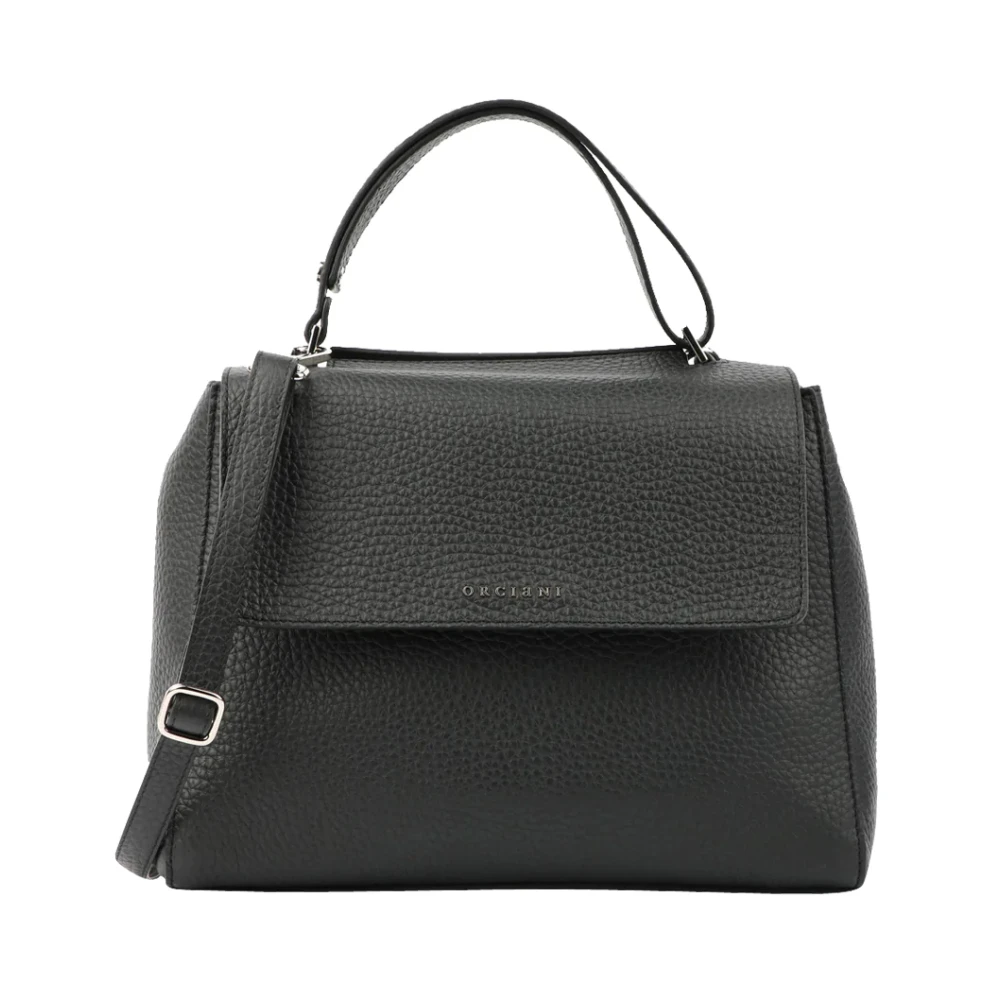 Orciani Women's Black Shoulder Bag - Handbags - One Size - Bags