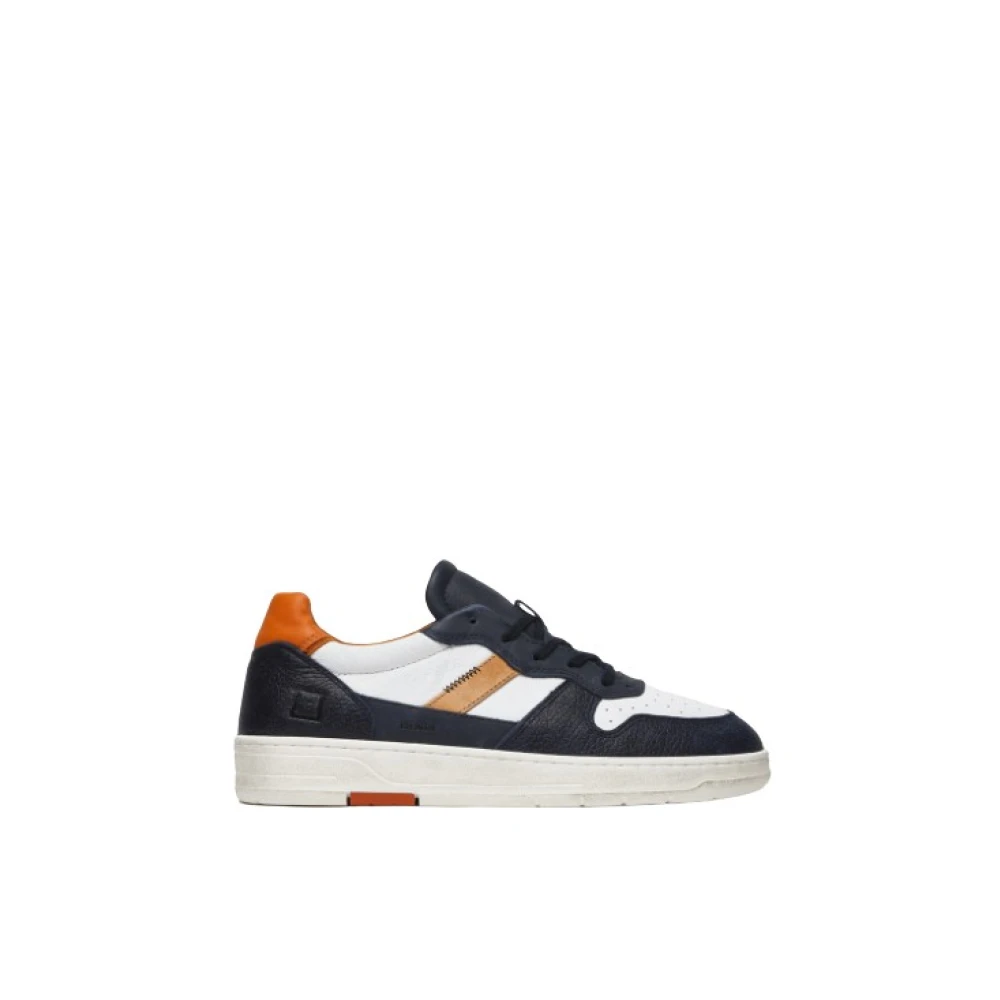 D.a.t.e. Men's Blue Sneakers, 11 Uk, Stylish Trainers