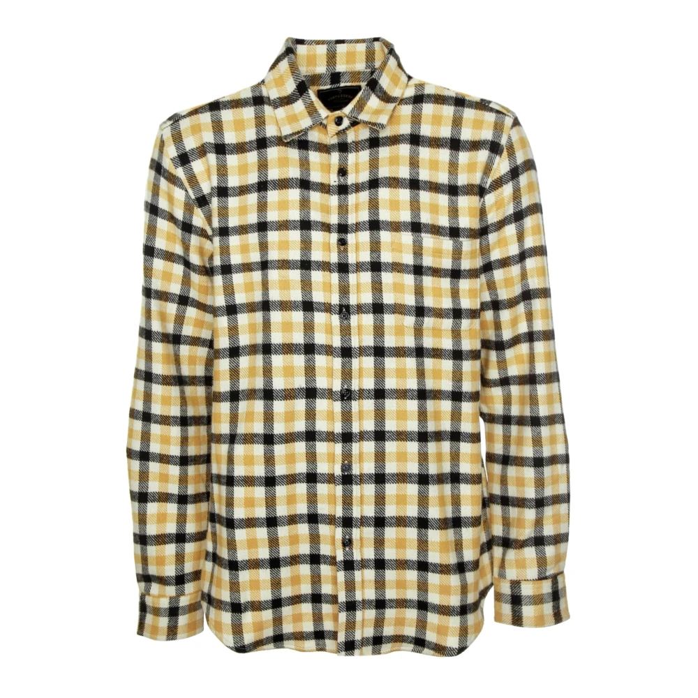 Portuguese Flannel Geruite Flanellen Hemd Multicolor Heren