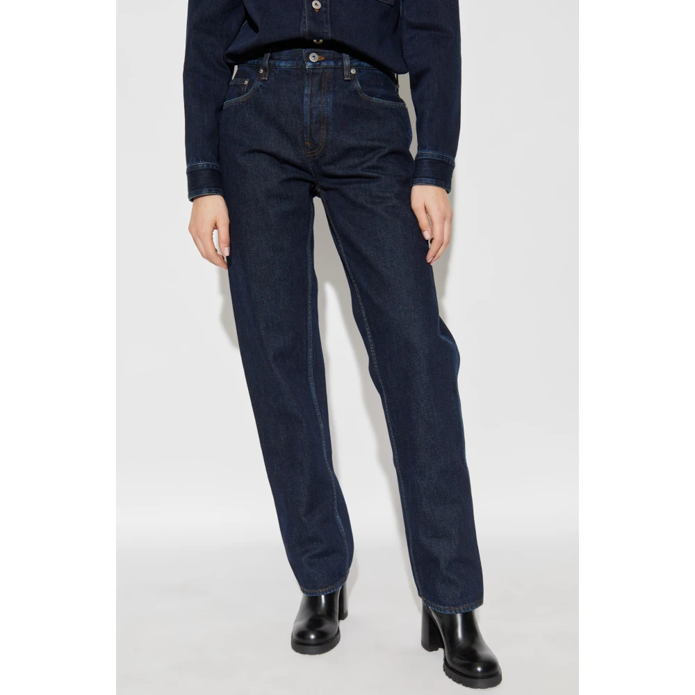 Burberry Straight-leg jeans Blue Dames