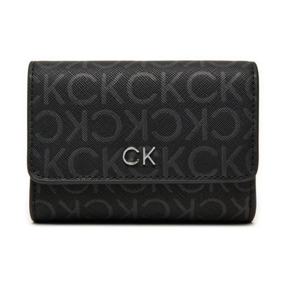 Calvin Klein Damesportemonnee Dagelijks Bifold Black Dames