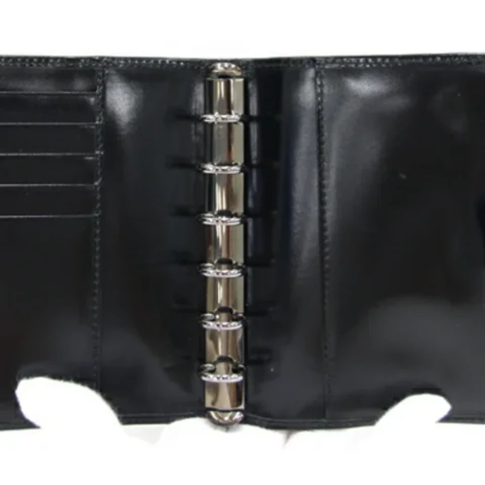 Gucci Vintage Pre-owned Leather home-office Black Dames