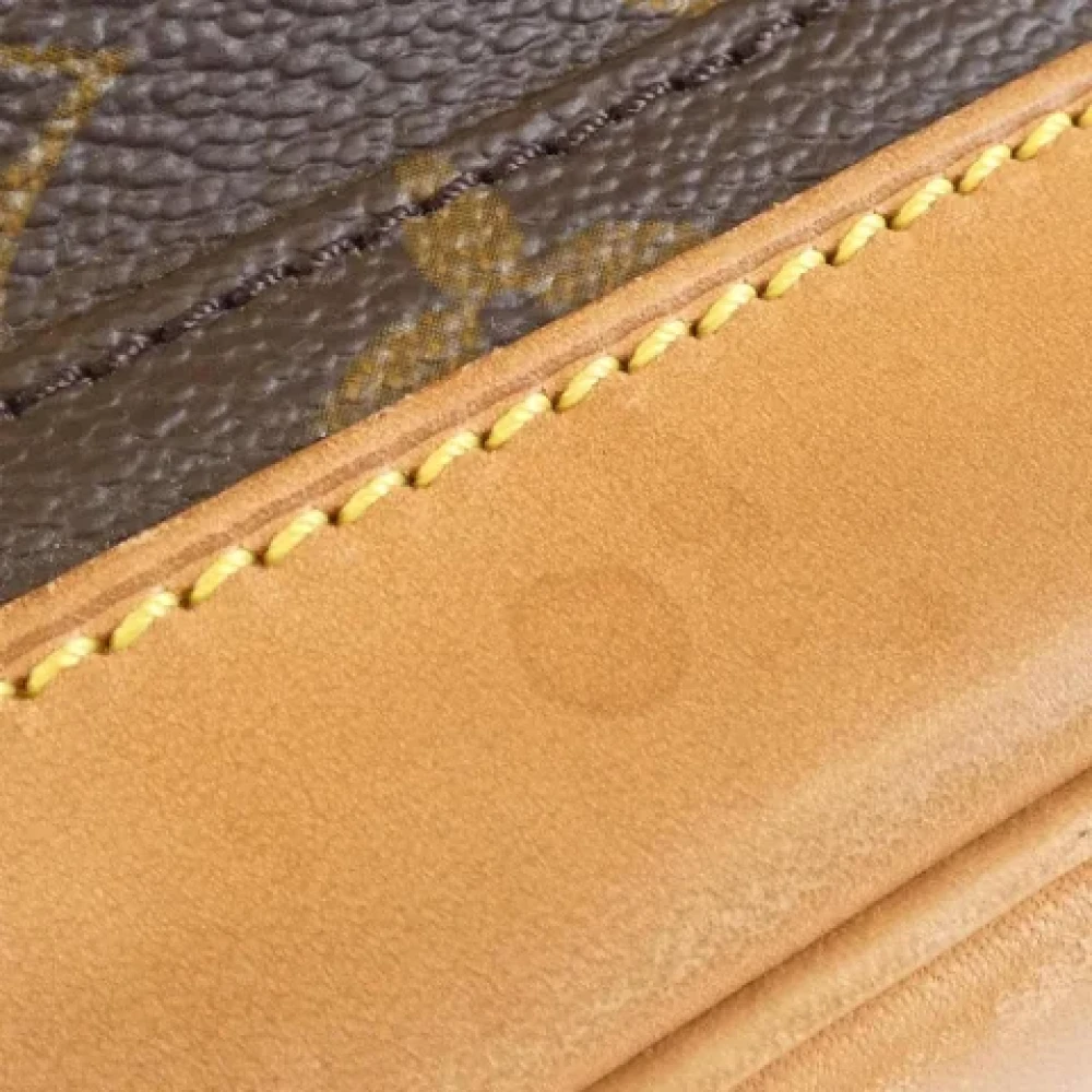 Louis Vuitton Vintage Pre-owned Canvas backpacks Brown Dames