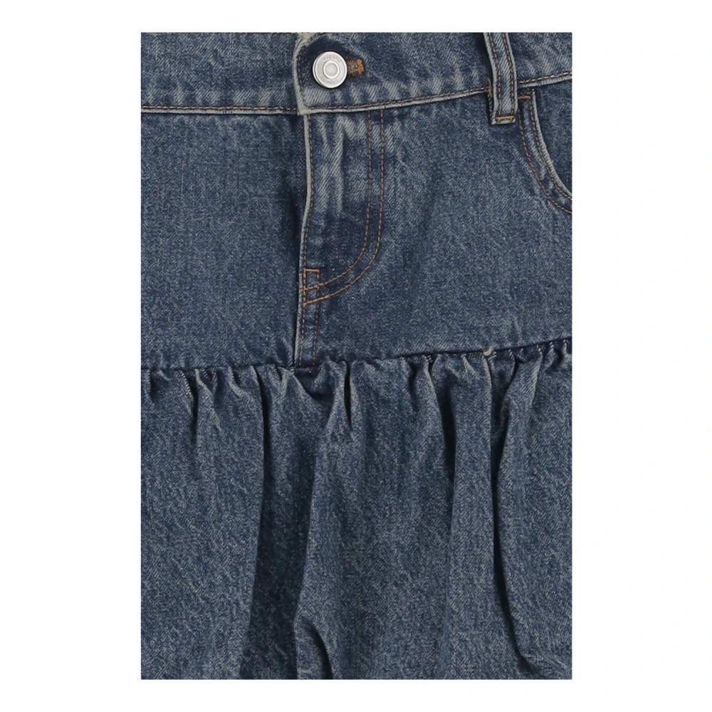 Coperni Denim Mini Rok met Zakken Blue Dames