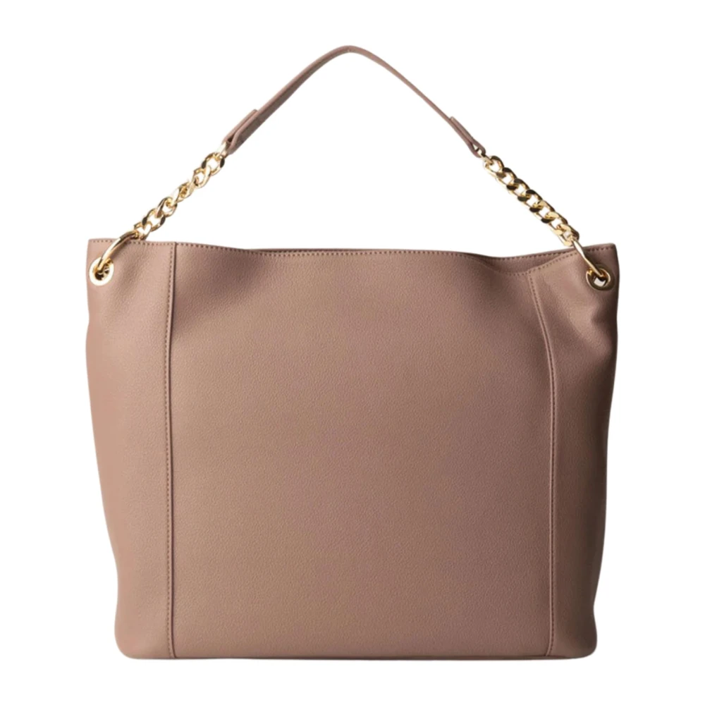 Twinset Roze Shopper Tas met Geborduurd Patroon Pink Dames