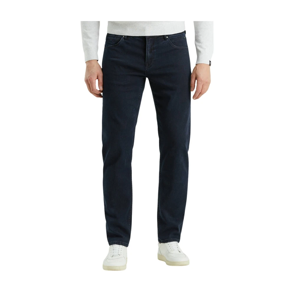 Vanguard Rider Blue Black Peached Jeans Blue Heren