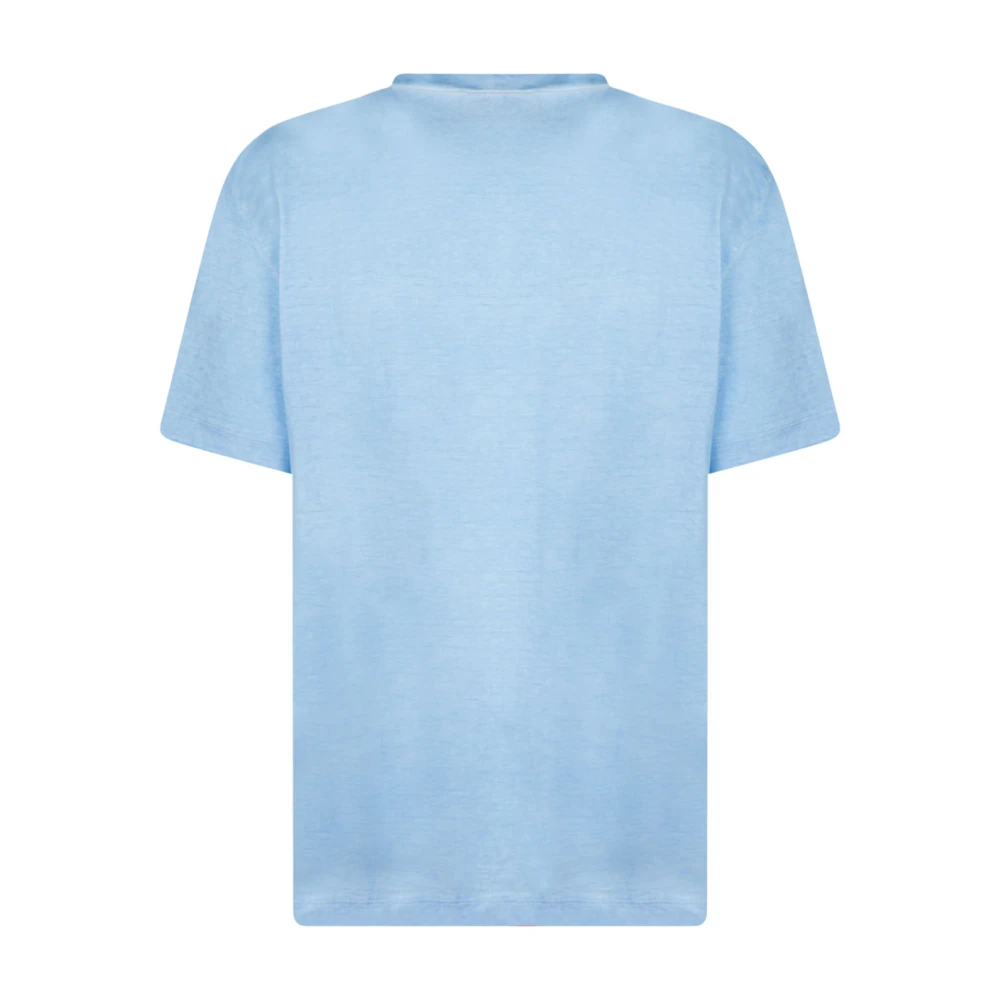 Dsquared2 Blauwe T-shirts en Polos Blue Heren