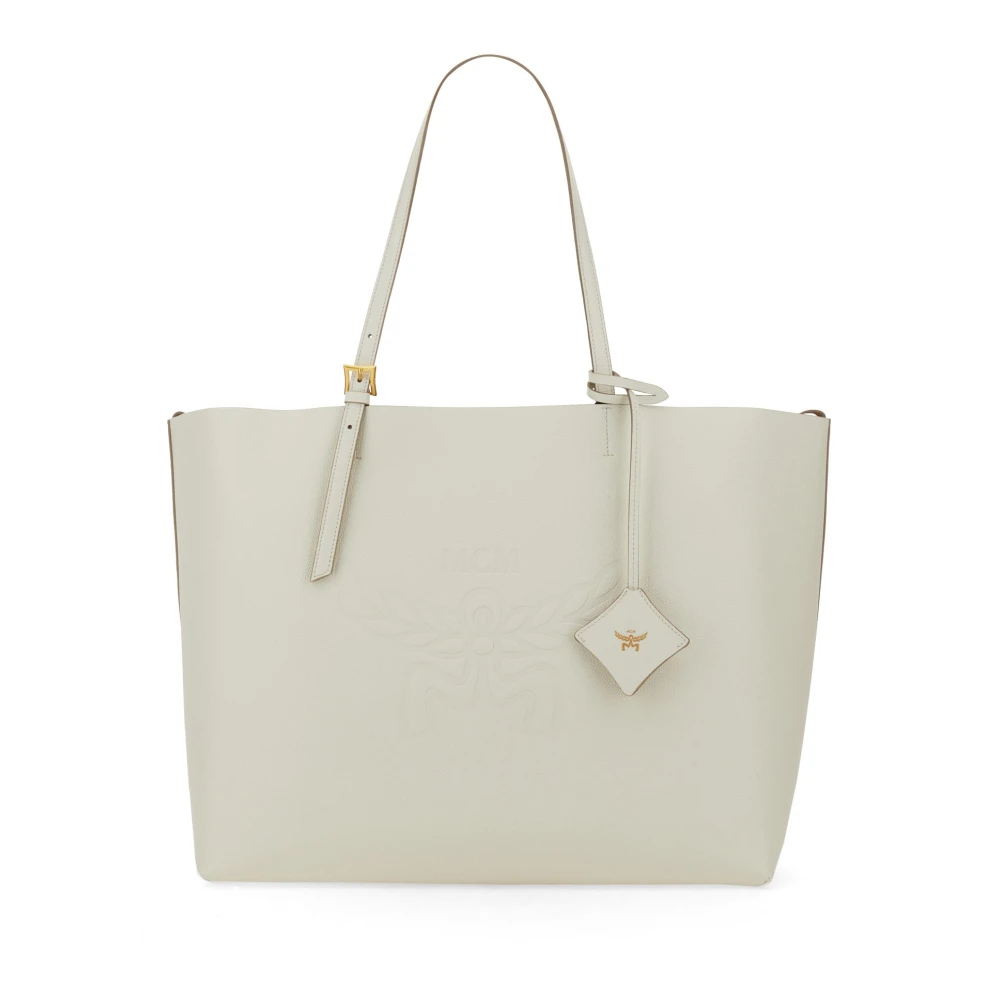 Mcm Women's White Himmel Shopper - Shopping Bags - One Size - Bags