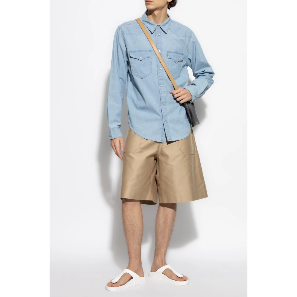 Isabel marant Denim shirt Vasco Blue Heren