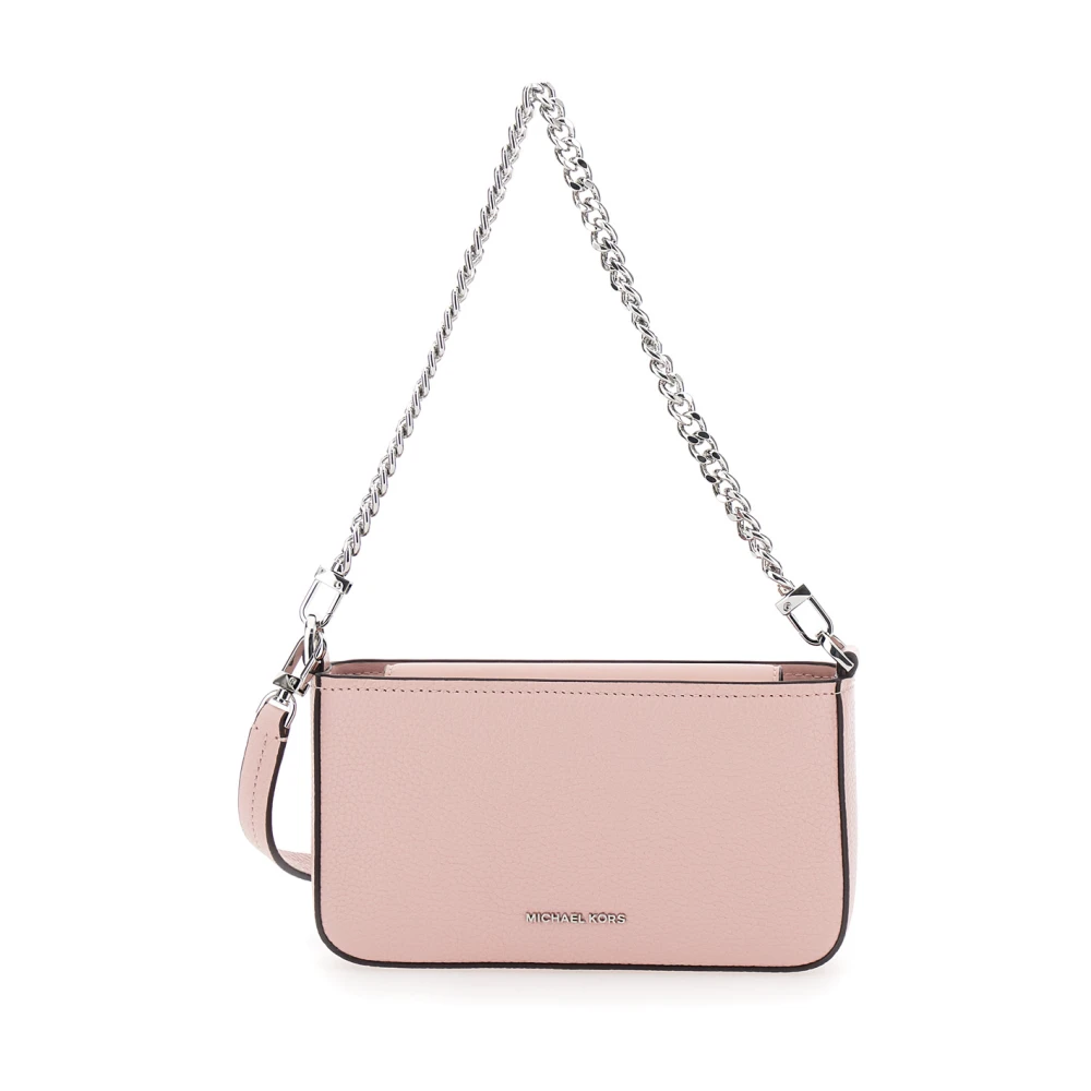 Michael Kors Roze Crossbody Tas met Kettinghandvat Pink Dames