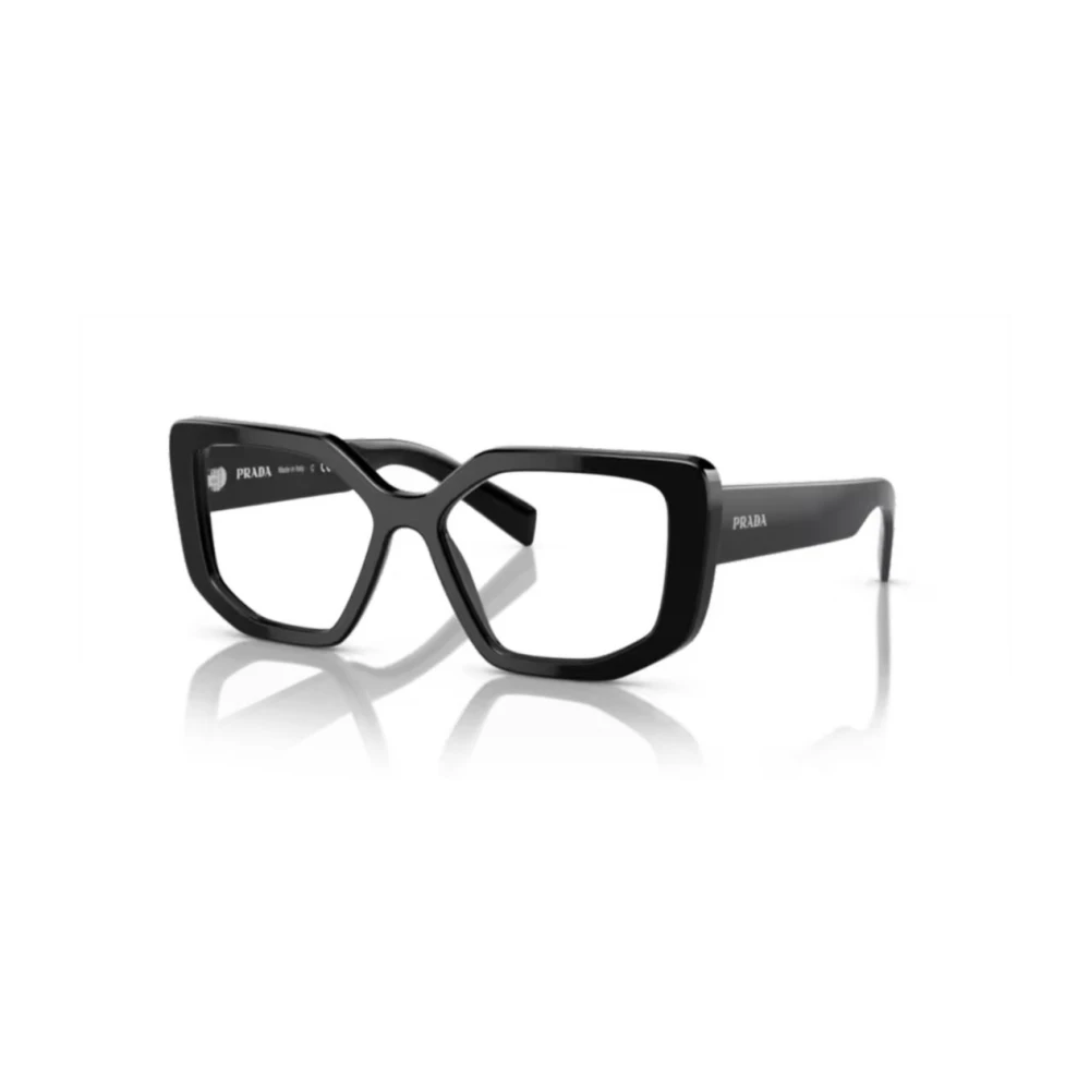 Prada Stijlvolle Vista Zonnebril Black Unisex