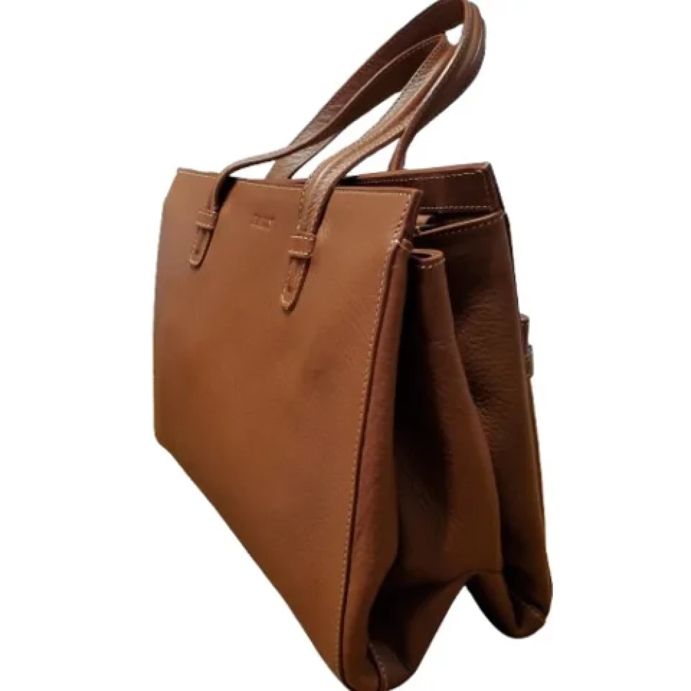 Bally Pre-owned Leather handbags Brown Dames