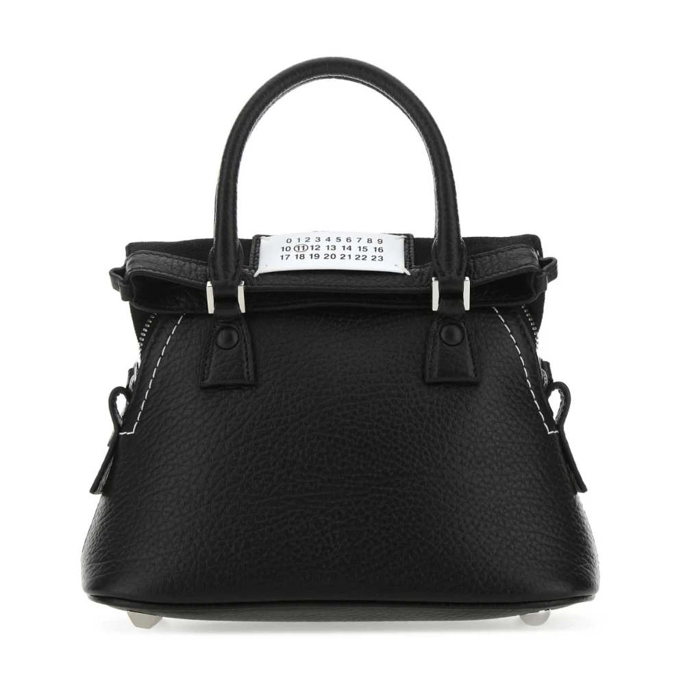Maison Margiela Black Handbags, Female, One Size, 5Ac Classique Micro