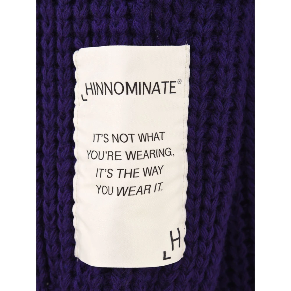Hinnominate Cardigan Sweaters voor Dames Purple Dames