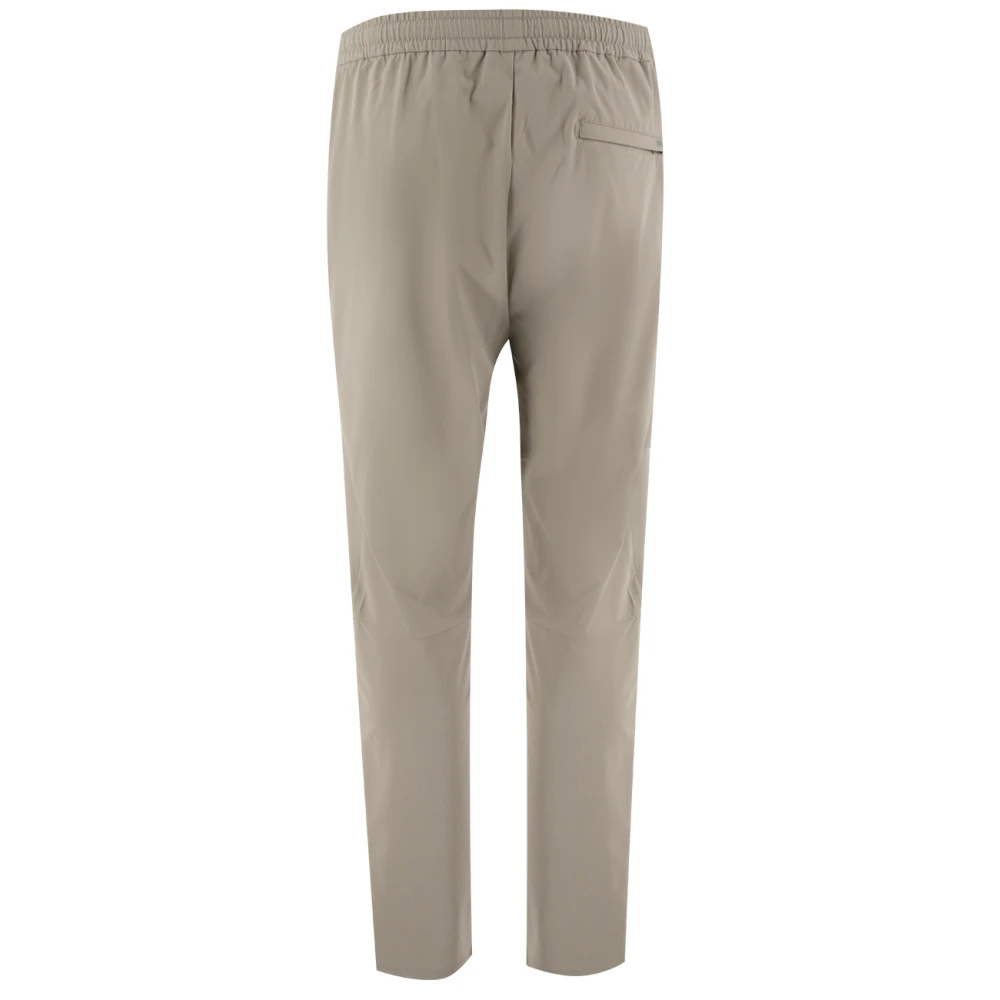 Duno Lichtgewicht Elastische Taillebroek Beige Heren